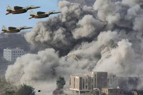 Liên quân Saudi Arabia không kích dữ dội phiến quân Houthi ở Yemen