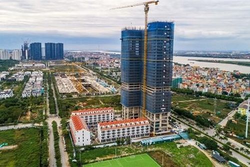 Cất nóc dự án Sunshine Golden River