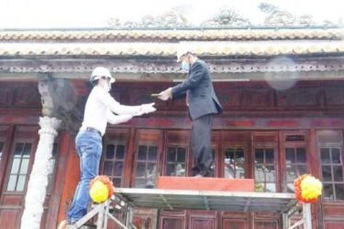 Văn hóa - Nghệ thuật Thông tin văn hóa Khởi công dự án bảo tồn, tu bổ tổng thể di tích Điện Thái Hòa