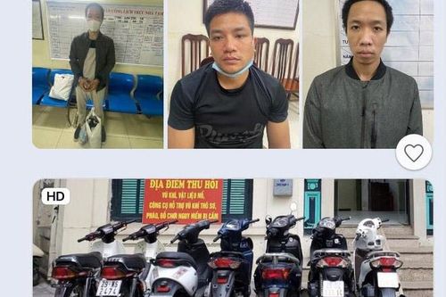 Triệt phá ổ nhóm trộm cắp, tiêu thụ xe máy quy mô lớn