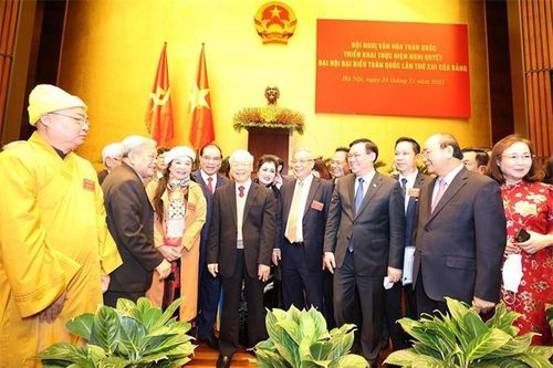 Chấn hưng, phát triển nền văn hóa Việt Nam trong thời kỳ mới