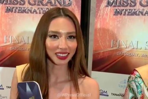 Nguyễn Thúc Thùy Tiên hát tiếng Thái trên livestream của Miss Grand khiến fans ngỡ ngàng