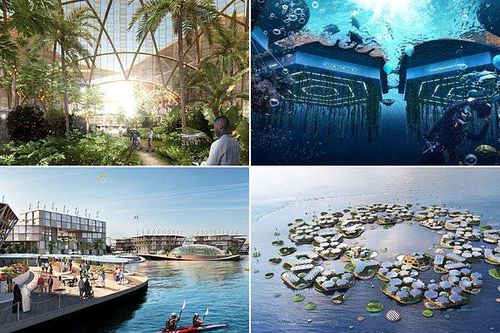 Mô hình đô thị nổi đầu tiên trên thế giới tại Hàn Quốc