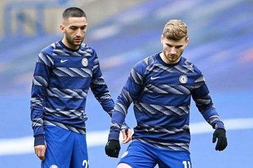 Barca nhắm Ziyech và Werner thay Sterling