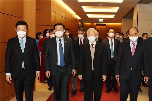 Lãnh đạo Đảng, Nhà nước dự Hội nghị Văn hóa toàn quốc