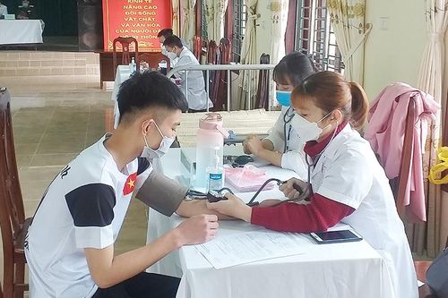 Cẩm Khê: Triển khai khám tuyển nghĩa vụ quân sự và Công an nhân dân năm 2022