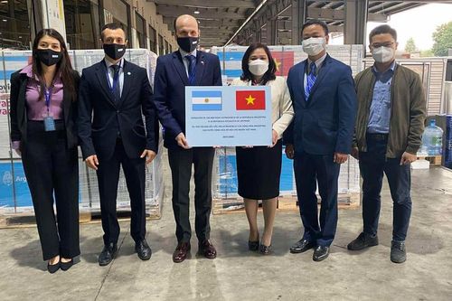 Chính phủ Argentina tặng Việt Nam 500.000 liều vắc xin AstraZeneca