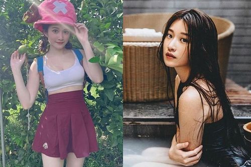 Nữ thần tượng khoe body 'bỏng mắt' khi tắm suối nước nóng