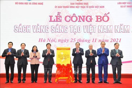 Vinh danh các công trình tiêu biểu trong Sách vàng Sáng tạo Việt Nam năm 2021