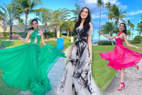 3 khoảnh khắc 'tung váy hất tà' kiêu sa điêu luyện của Đỗ Hà tại Miss World 2021