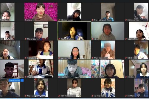 Trường THPT số 1 Bảo Thắng cho học sinh chuyển sang học online để phòng, chống dịch bệnh Covid-19