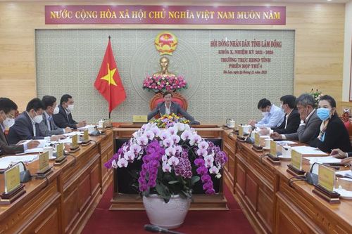 Thường trực HĐND tỉnh khóa X nhiệm kỳ 2021 -2026: Tổ chức phiên họp thứ 4