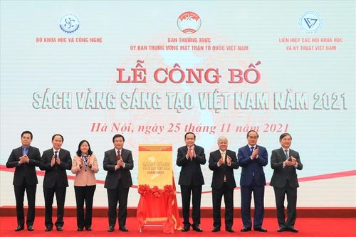 Vinh danh các công trình tiêu biểu trong Sách vàng Sáng tạo Việt Nam năm 2021