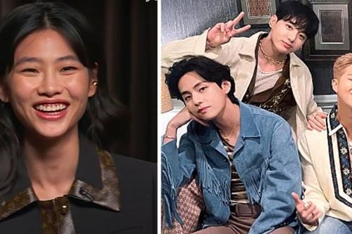 Dàn diễn viên 'Trò chơi con mực' là fan bự của BTS