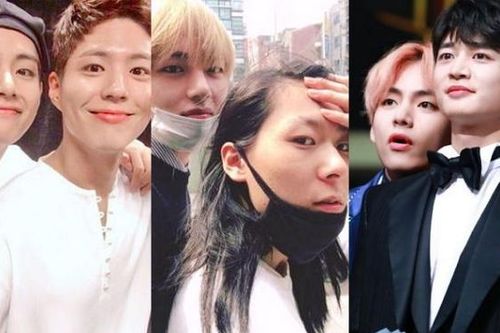 Nam thần V xứng danh 'thánh ngoại giao' của BTS với hội bạn thân này