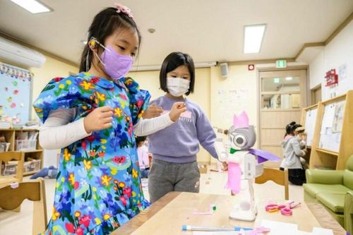 Hàn Quốc: Đưa robot vào dạy học mẫu giáo