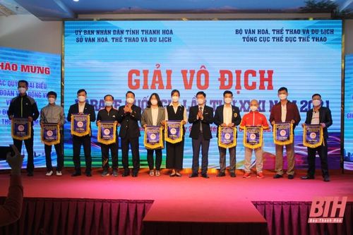 Khai mạc Giải vô địch Karate quốc gia lần thứ XXXI - năm 2021 tại Thanh Hóa
