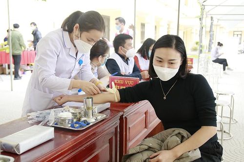 Ngày hội hiến máu tình nguyện 'Giọt hồng Thanh Thủy'