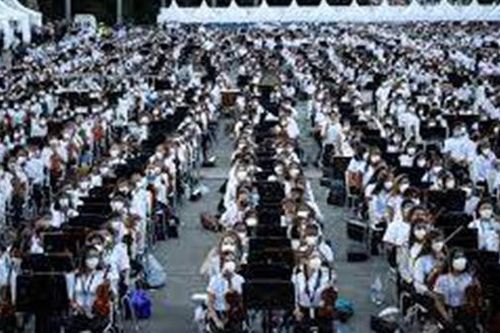 Dàn nhạc giao hưởng nhiều người biểu diễn nhất thế giới