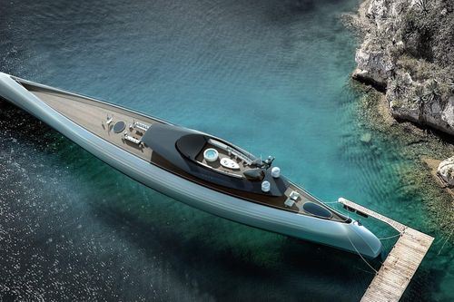 Siêu du thuyền Tuhura concept với thiết kế độc đáo