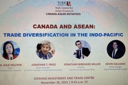 Canada mong muốn đẩy mạnh hoạt động đầu tư, thương mại với ASEAN