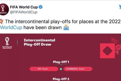 Đại diện châu Á gặp khó ở vòng play-off World Cup 2022
