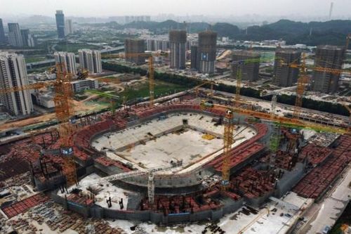 Sân vận động bóng đá của Tập đoàn Evergrande vừa bị chuyển giao cho chính phủ tiếp quản