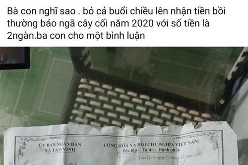 Một hộ dân ở Quảng Nam nhận 2.000 đồng tiền hỗ trợ bão lũ