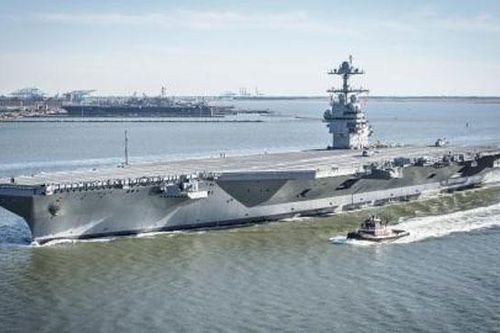 Mỹ 'rút ruột' tàu sân bay khác để hoàn thiện USS R.Ford
