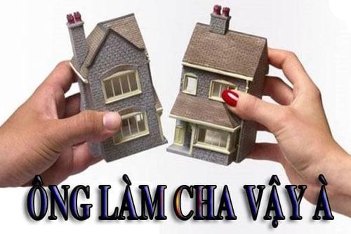 Ông làm cha vậy à?