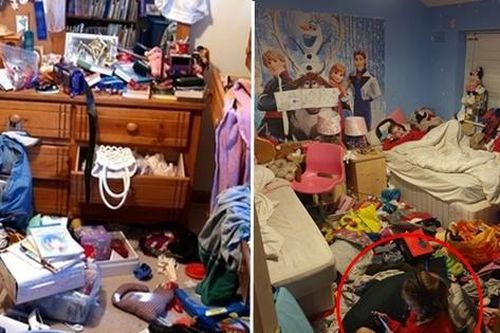 Cô bé 8 tuổi vô địch cuộc thi 'Phòng ngủ bừa bãi nhất' ở Anh, 2 'á khôi' cũng không vừa