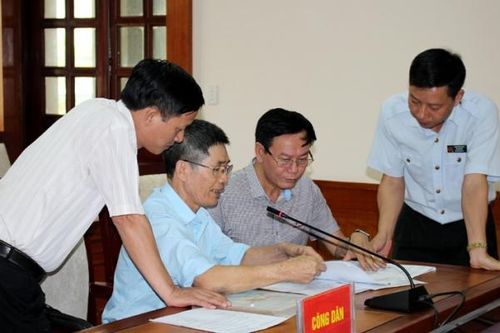 Giải quyết kịp thời những bức xúc, nguyện vọng chính đáng của người dân