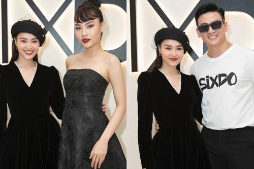 Lan Ngọc thanh lịch như quý cô, đẹp đôi bên 'phi công trẻ' Lê Xuân Tiền