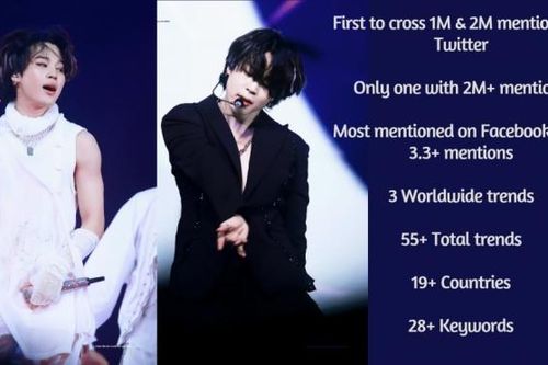 Jimin BTS xứng danh 'ông vua' mạng xã hội sau ngày đầu của concert ở Mỹ