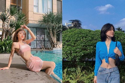 Gu thời trang khoe eo thon 'nóng bỏng mắt' của hot girl Trang Banana