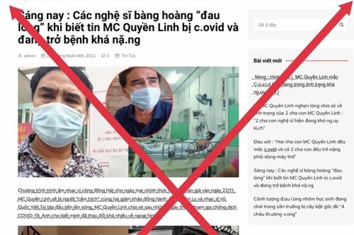 MC Quyền Linh bác tin đồn cho rằng mình đang 'phải thở máy'