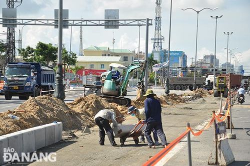 Tổ chức trở lại nút giao thông Ngũ Hành Sơn - Hồ Xuân Hương