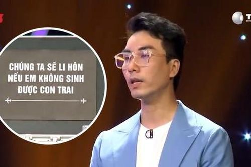 Dân mạng phẫn nộ: Chàng trai tuyên bố ở show hẹn hò 'không sinh được con trai thì ly hôn'