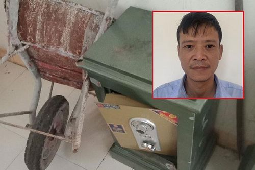 Dùng xe rùa trộm két sắt của nhà hàng xóm