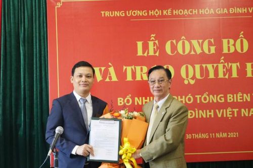 Nhà báo Hoàng Vững làm Phó Tổng biên tập Tạp chí Gia đình Việt Nam