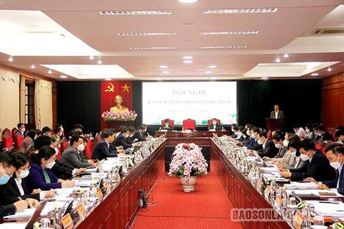 Hội nghị Ban Chấp hành Đảng bộ tỉnh