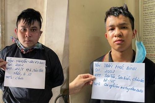 Hai kẻ cướp giật phóng bạt mạng, xịt hơi cay chống trả, vẫn bị CSHS bắt gọn