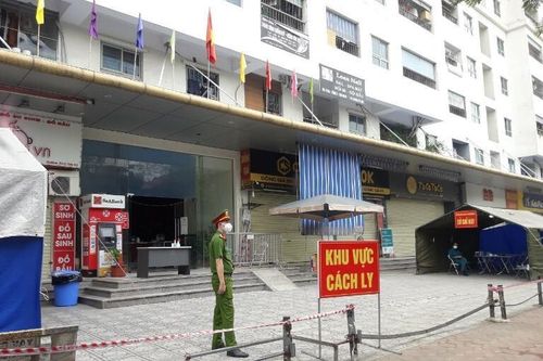 Hà Nội tạm phong tỏa tòa nhà VP6 chung cư Linh Đàm