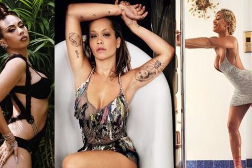 Rita Ora, Saweetie khoe 'da thịt' nóng bỏng trong bộ ảnh lịch được mong chờ nhất năm