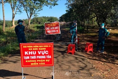 Bình Phước: 15 xã ở cấp độ 4 trong phòng, chống dịch COVID-19