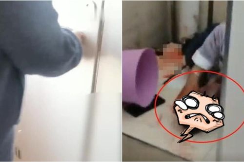 Nghe tiếng nữ sinh la hét thất thanh trong toilet, cảnh tượng sau cánh cửa khiến ai nấy kinh hãi