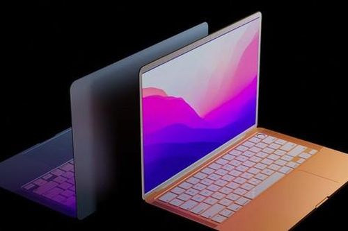 Hình ảnh render nhiều màu sắc của MacBook Air 2022: Viền trắng, nói không với 'tai thỏ'
