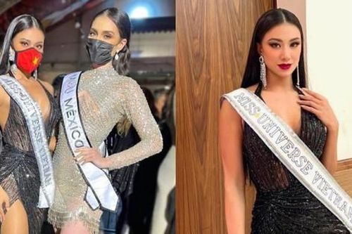 Ngắm Á hậu Kim Duyên lộng lẫy trong bữa tiệc đêm Fashion Show của Miss Universe 2021
