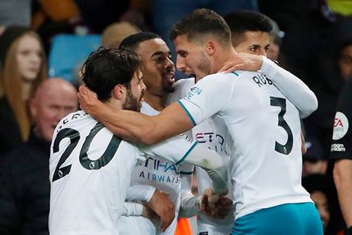 Aston Villa 1-2 Man City: Pep Guardiola ngắt mạch thắng của Gerrard