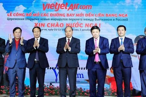 Vietjet công bố các đường bay thẳng đến Nga từ giữa năm 2022